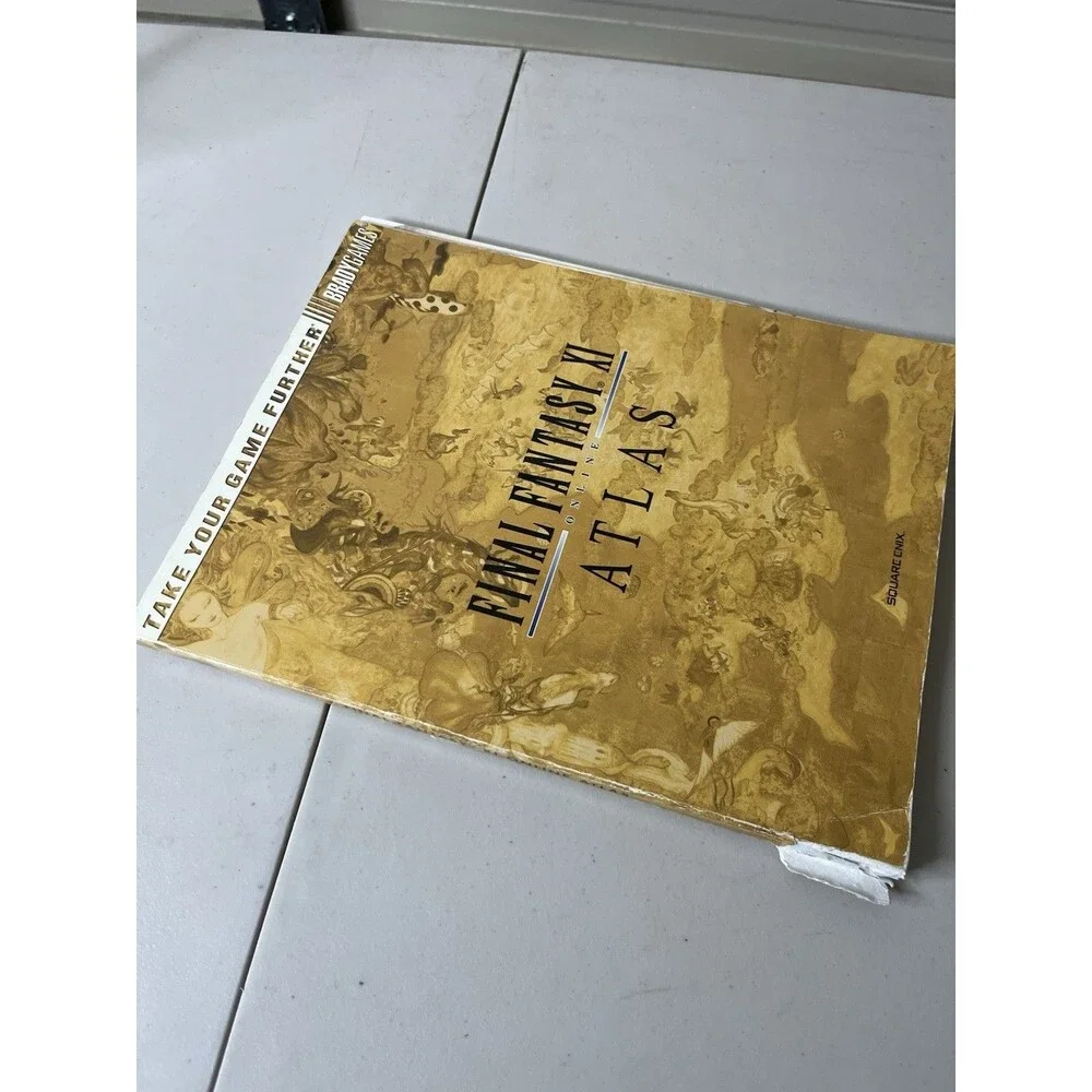 BradyGames Atlas Strategy Guide Final Fantasy XI Online